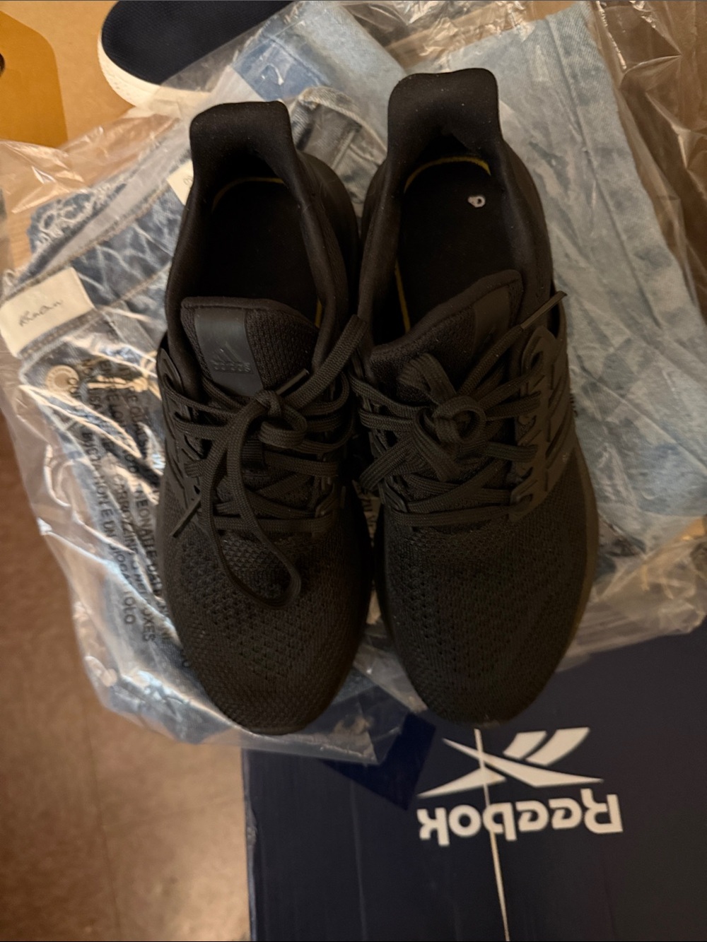 adidas women  All-Black Athletic Running Shoes